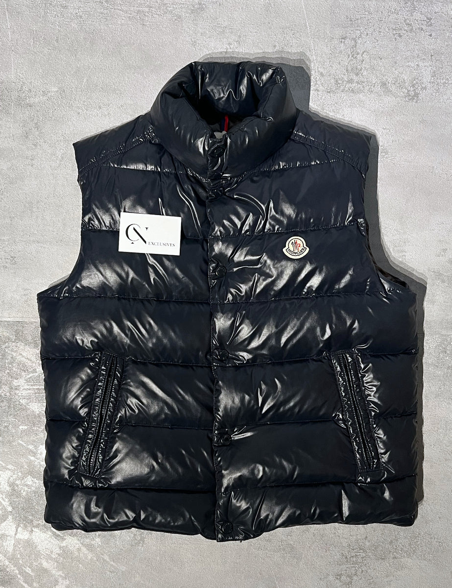 か*ね様 処分セール中　MONCLERモンクレール TIB GILET ダウン MONCLER Tib black quilted shell gilet | Harvey Nichols