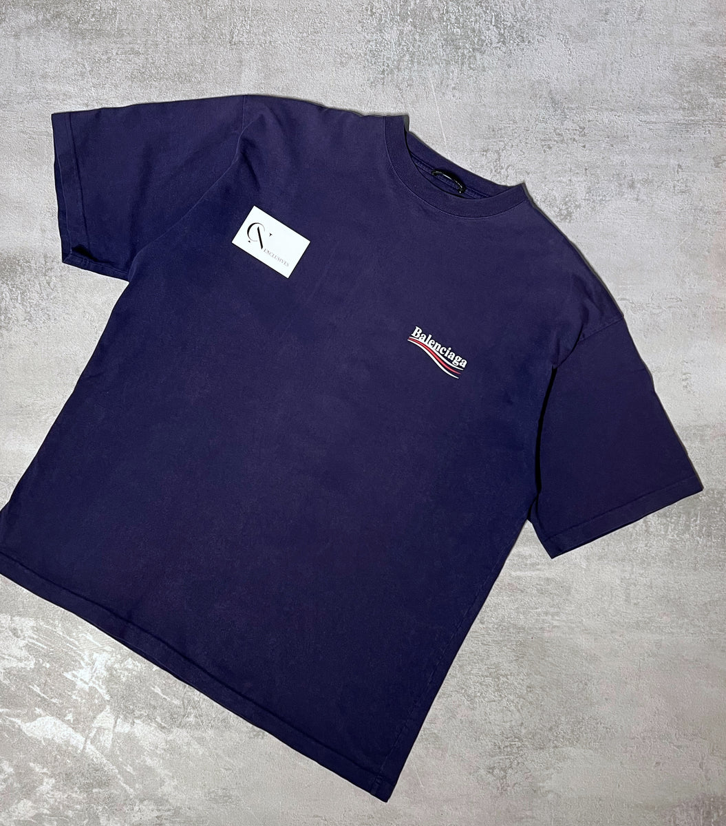 Balenciaga t hot sale shirt navy