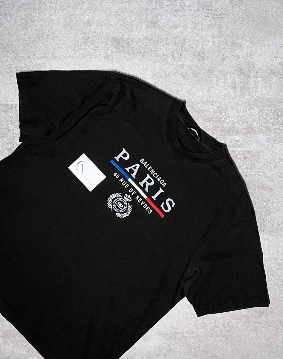 Balenciaga Paris Flag T-Shirt – CnExclusives