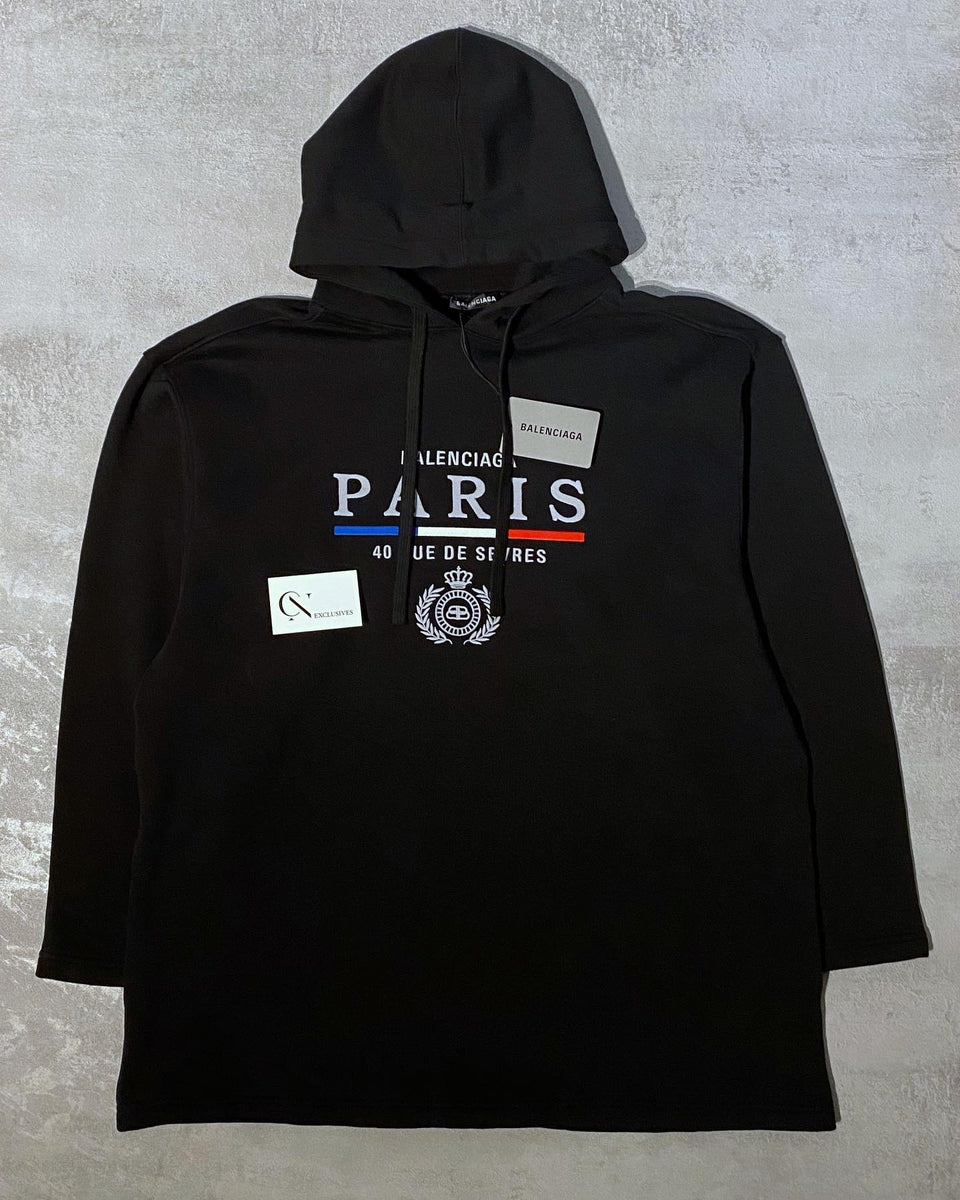 Balenciaga Paris Flag Hoodie – CnExclusives