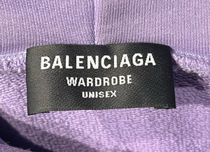 Balenciaga Campaign Embroidered Hoodie