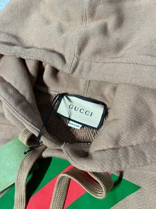 Gucci Logo Printed Drawstring Hoodie