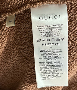 Gucci Logo Printed Drawstring Hoodie