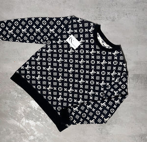 Louis Vuitton Full Monogram Jacquard Sweater – CnExclusives