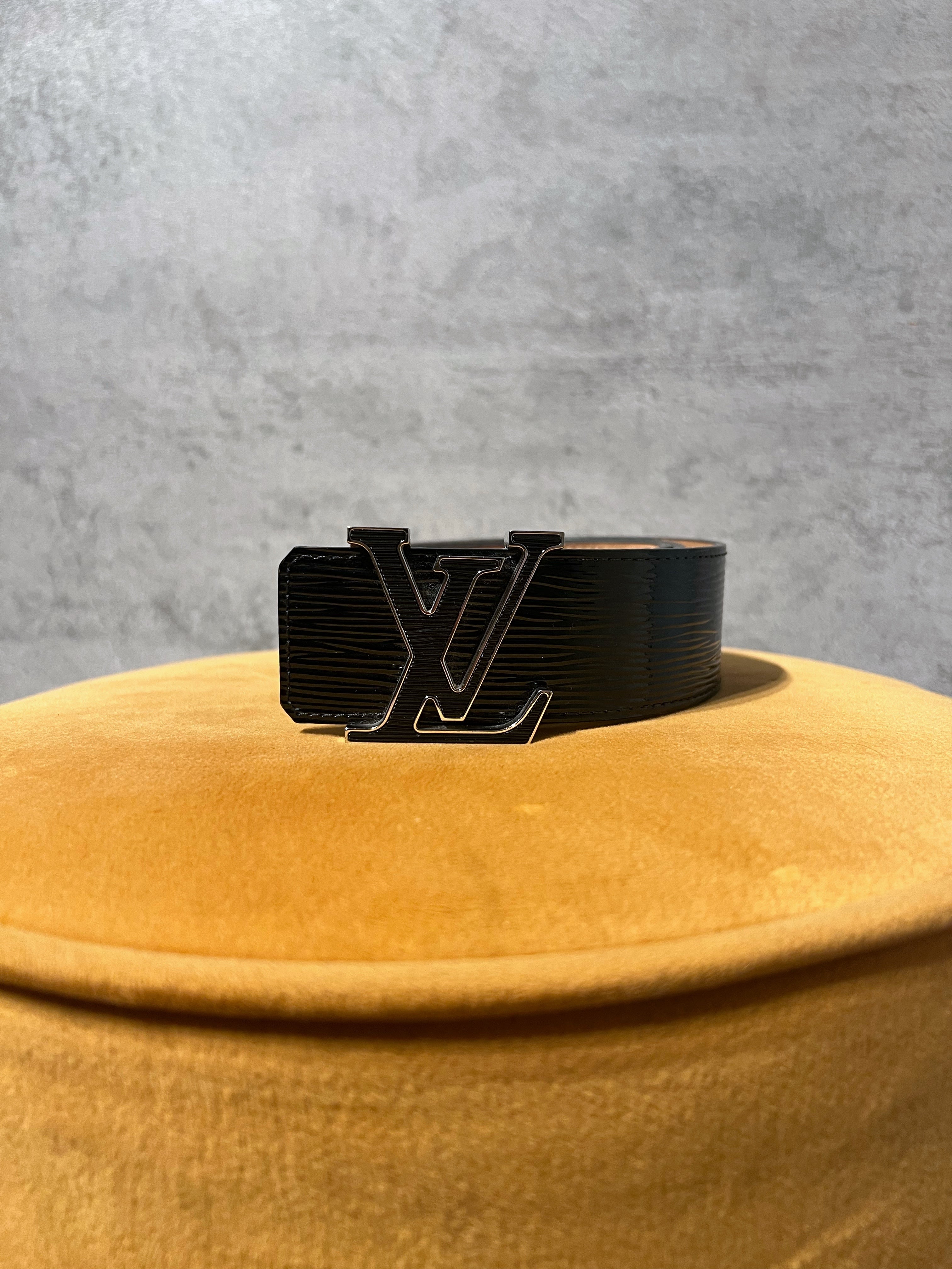 Louis Vuitton LV Initiales Epi leather belt