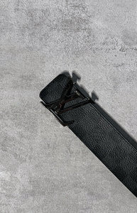 Louis Vuitton Reversible Graphite Belt (x)