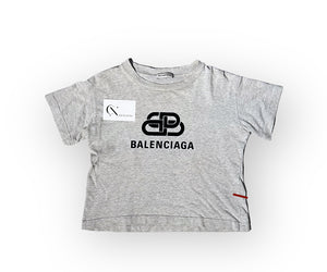 Balenciaga Interlock Crop T-Shirt