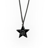 Load image into Gallery viewer, Gucci Ghost Star Necklace in Silver

