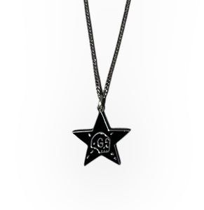 Gucci Ghost Star Necklace in Silver