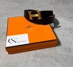 Load image into Gallery viewer, Hermes Reversible H Buckle Belt
