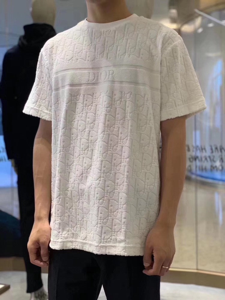 Dior Oblique Short Sleeve Shirt for Men