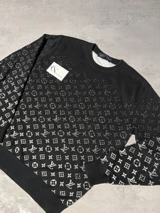 Louis Vuitton Pattern Print Monogram Jacquard Sweater