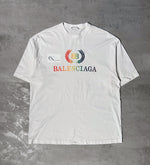 Load image into Gallery viewer, Balenciaga Rainbow Crown T-Shirt - Size M
