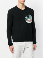 Load image into Gallery viewer, Saint Laurent Waiting For Sunset Patch Sweater
