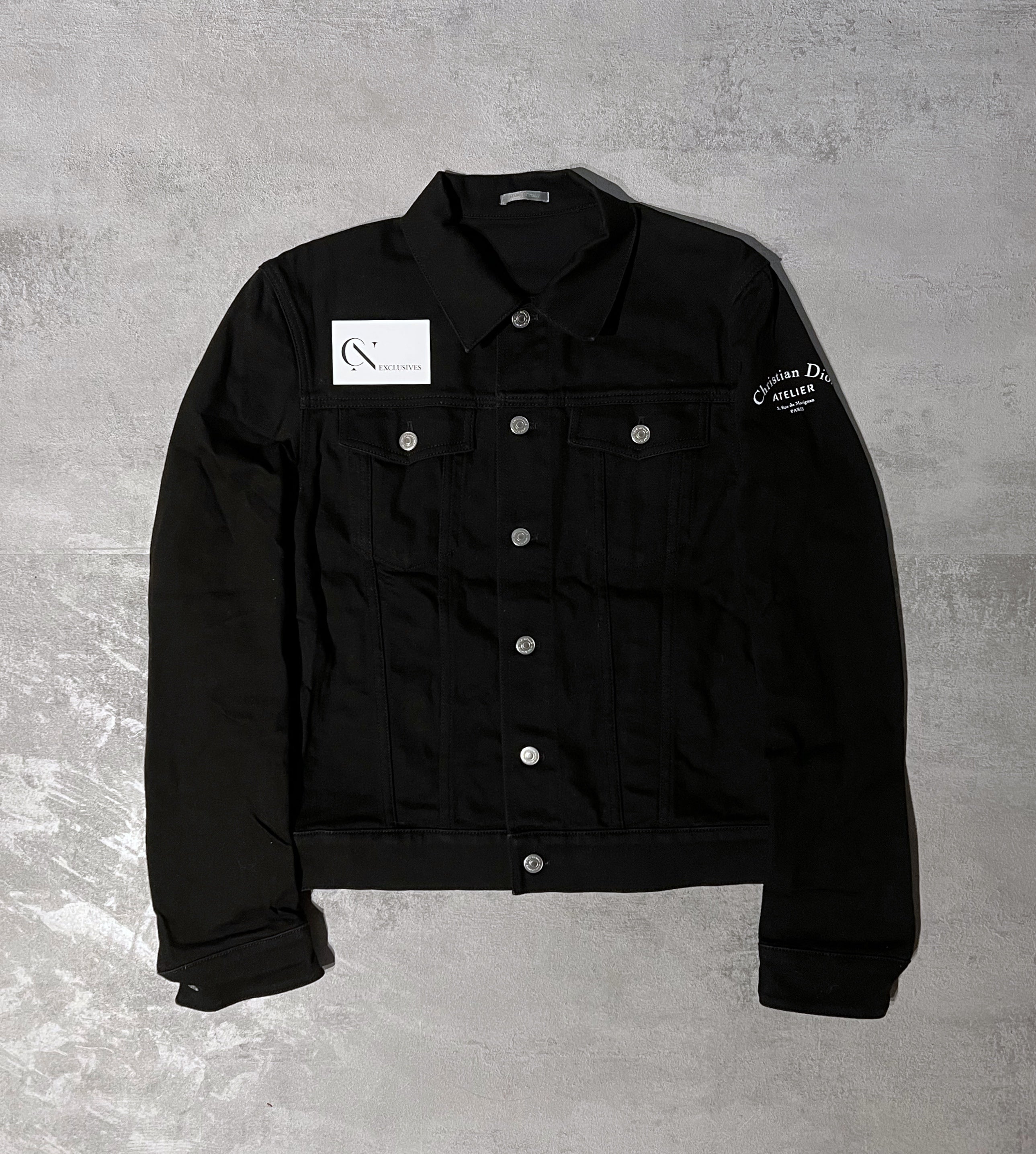 Christian dior black jean jacket Clearance