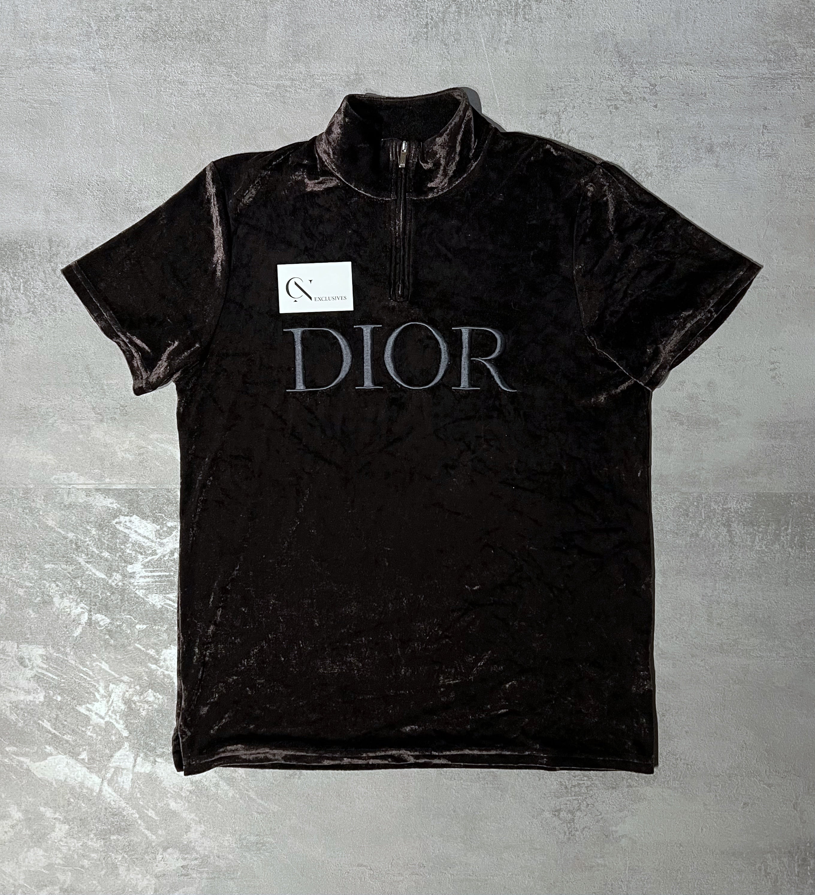 Dior zip t shirt Clearance