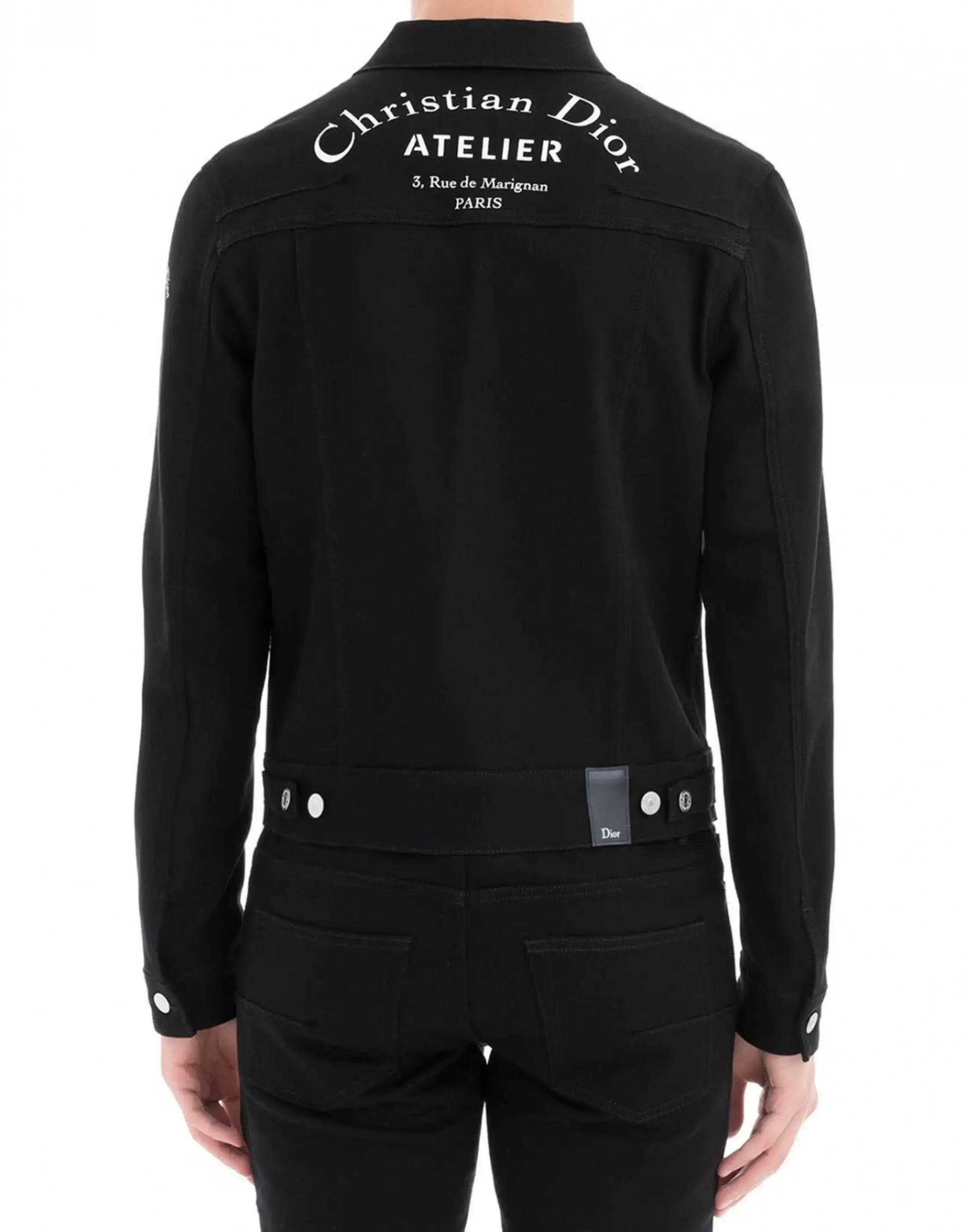 Christian dior black jean jacket Clearance