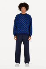 Load image into Gallery viewer, Louis Vuitton Full Monogram Jacquard Crew Neck
