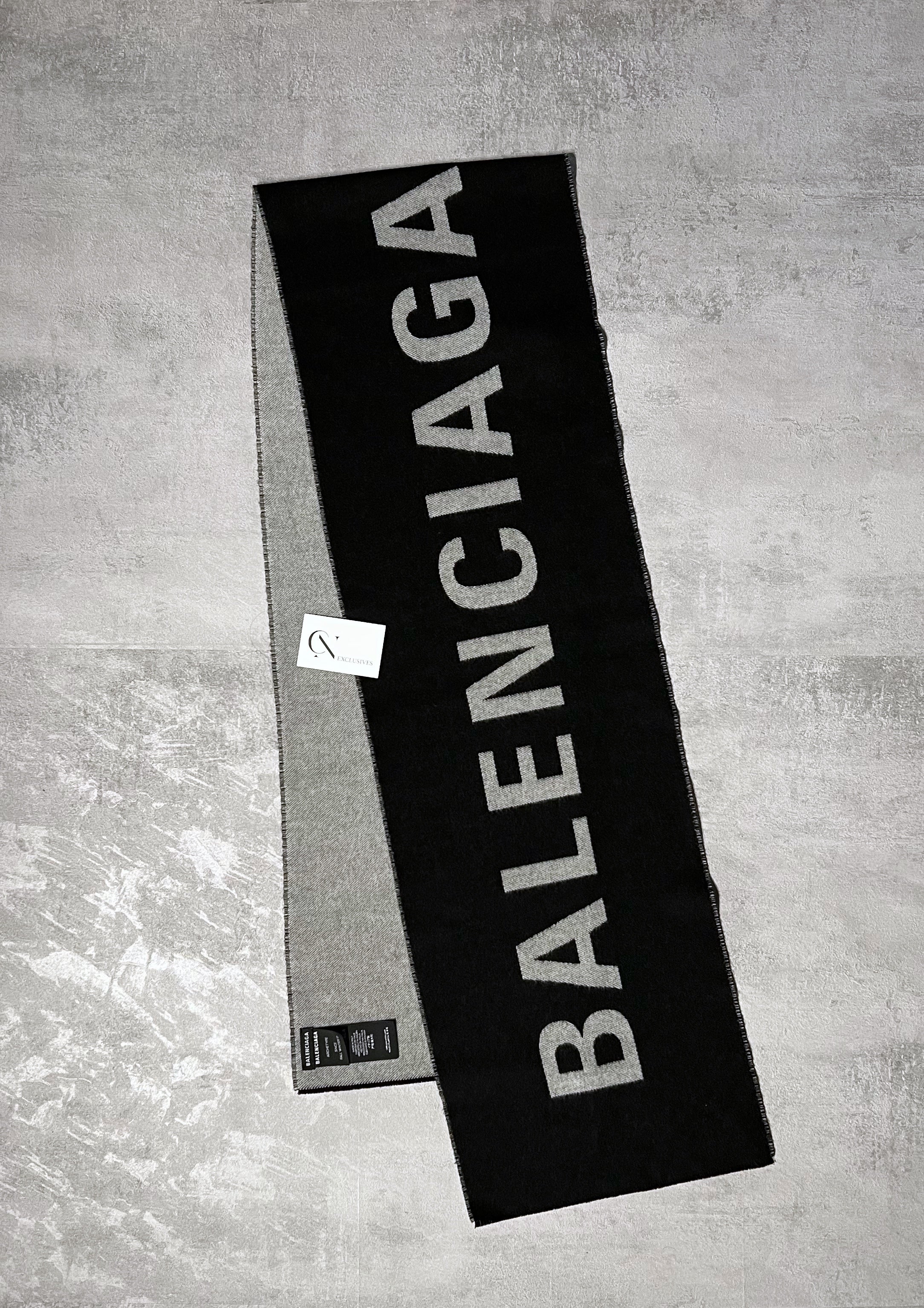 Balenciaga Logo Scarf