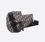 Load image into Gallery viewer, Dior Jacquard Oblique Saddle Bag
