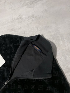 Louis Vuitton Monogram Velvet Zip Jacket