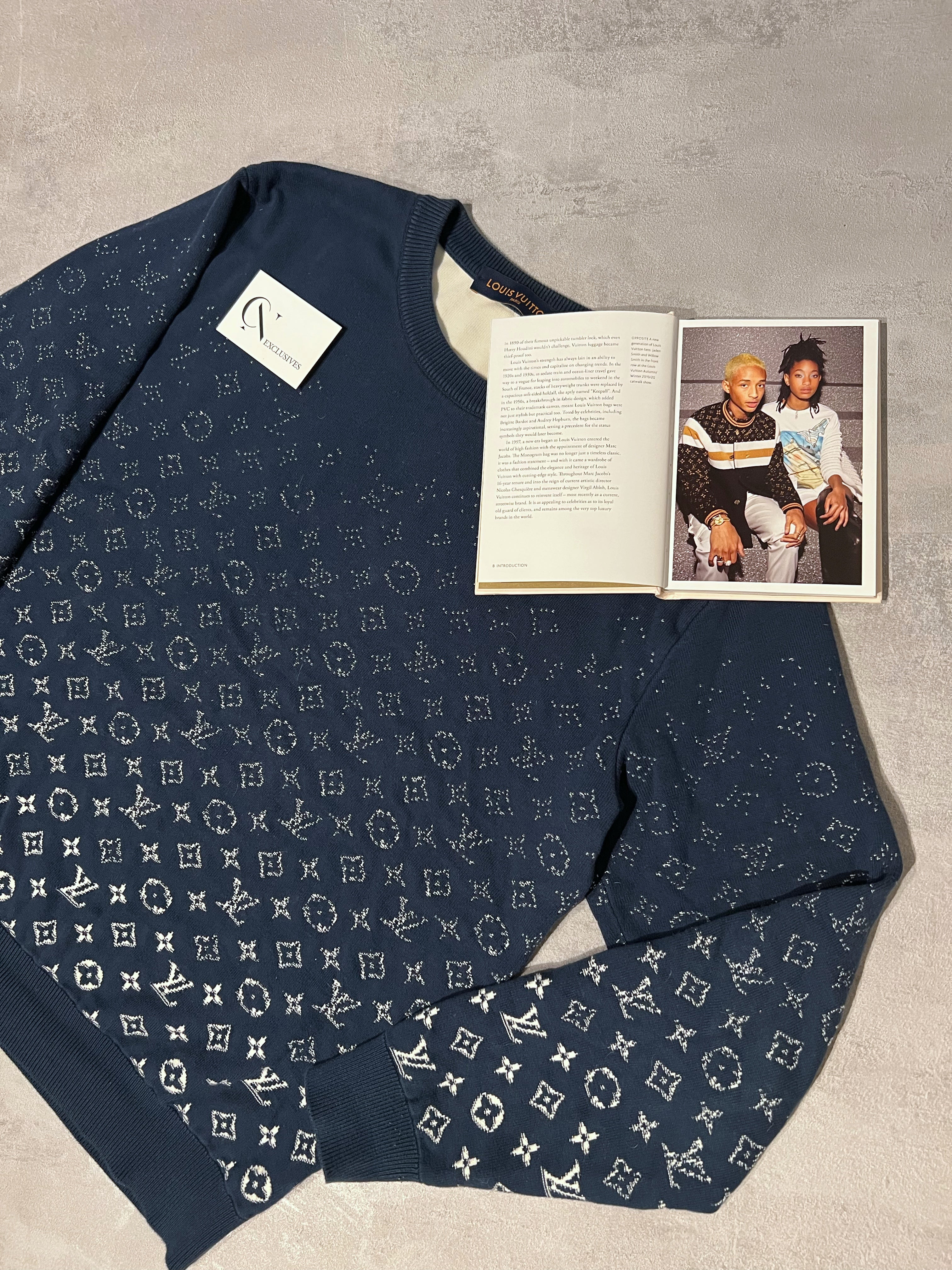Louis Vuitton Full Monogram Jacquard Crewneck – CnExclusives