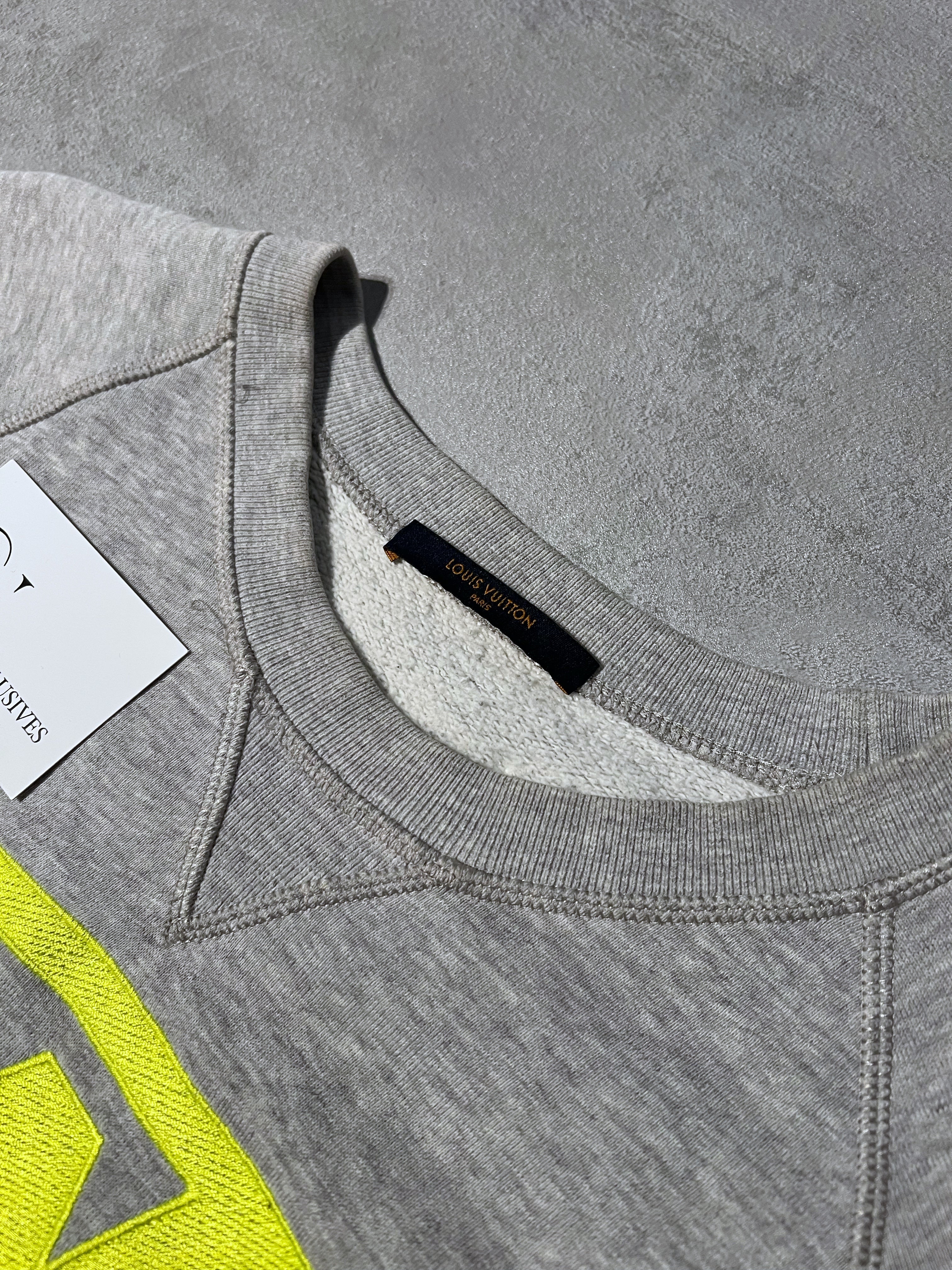 Louis Vuitton Upside Down LV Sweatshirt, Size XL Kim Jones