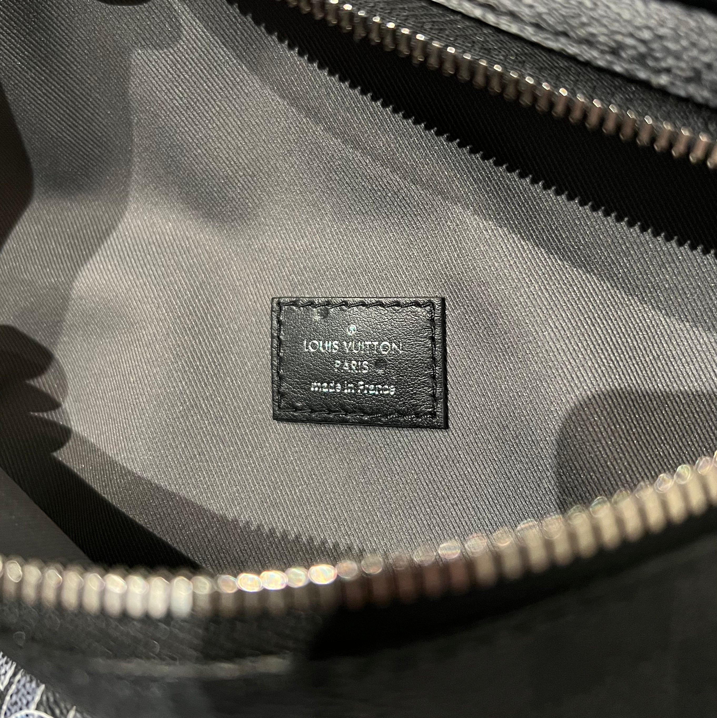 Louis Vuitton Virgil Abloh Damier Graphite Campus Bum Bag (x)