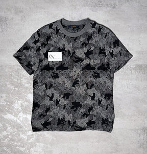 Louis Vuitton Louis Vuitton Camo Jacquard Monogram T-shirt