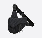 Load image into Gallery viewer, Dior Oblique Jacquard Saddle Bag
