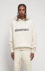 Load image into Gallery viewer, Fear Of God Essentials Cream Hoodie
