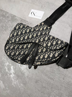 Load image into Gallery viewer, Dior Jacquard Oblique Saddle Bag
