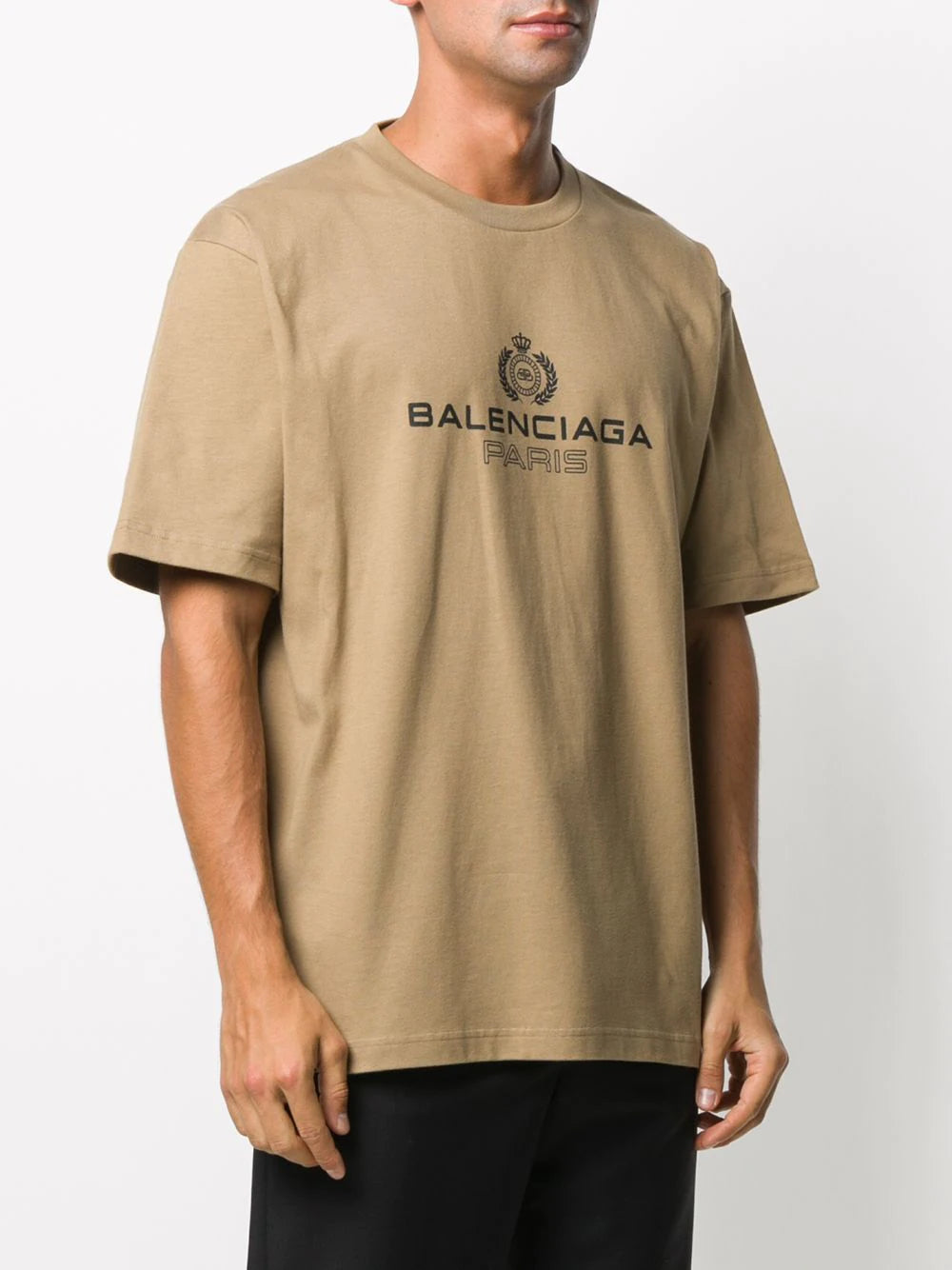 Balenciaga t top shirt brown