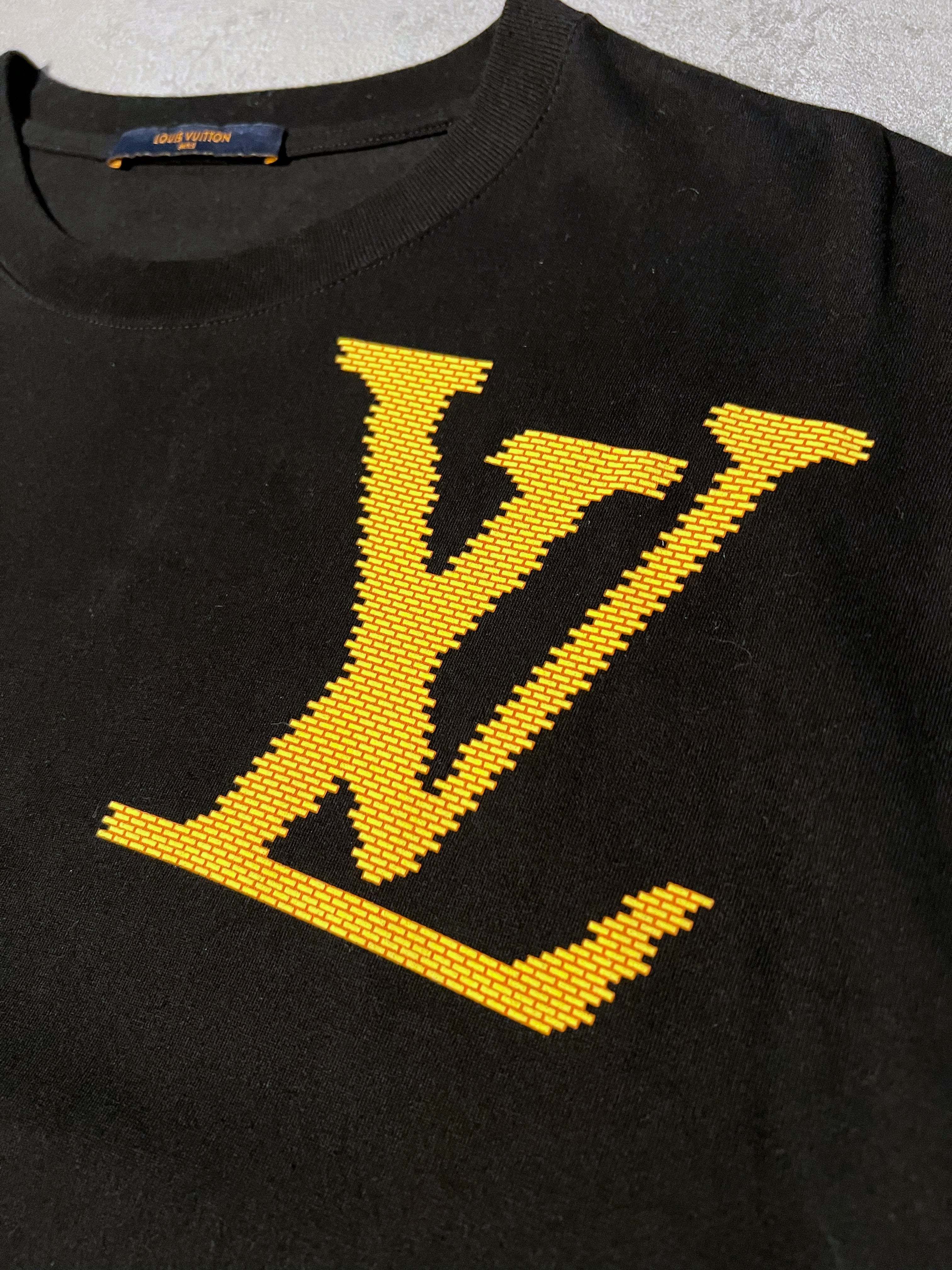 Louis Vuitton Brick Logo T-Shirt