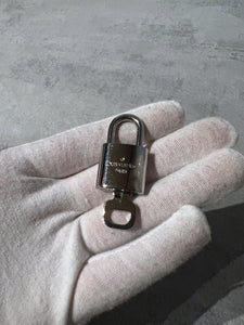 vuitton silver padlock