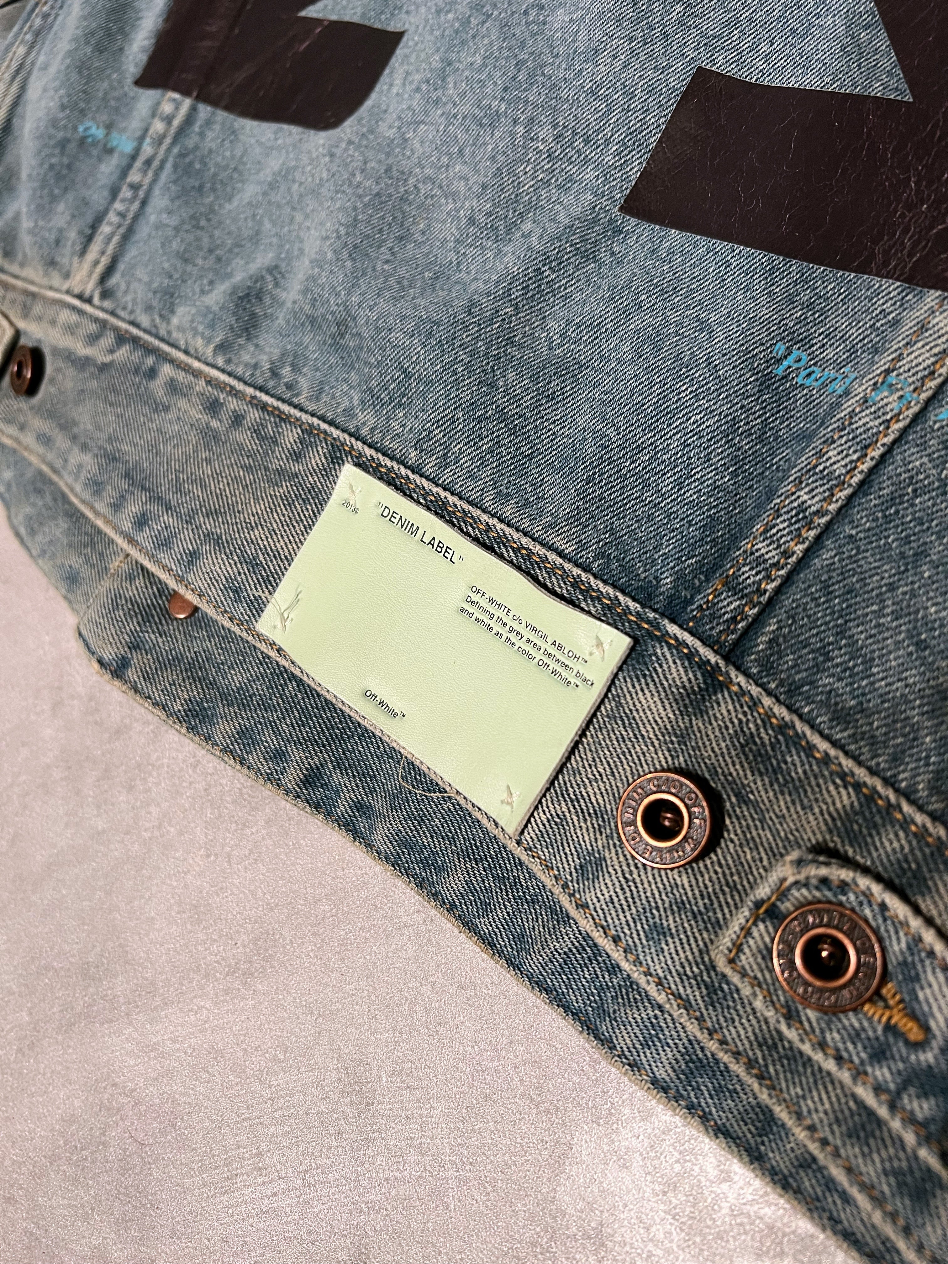 Off White ‘Business Casual’ Denim Jacket