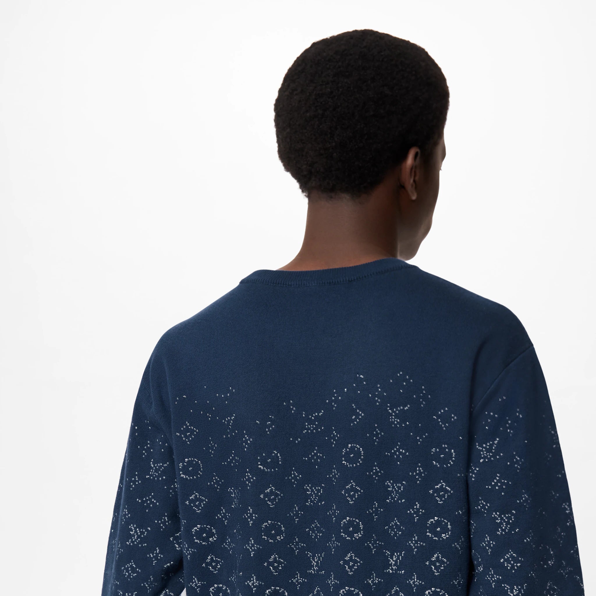 NWT Authentic Louis Vuitton Monogram Degrade Crew neck Sweater
