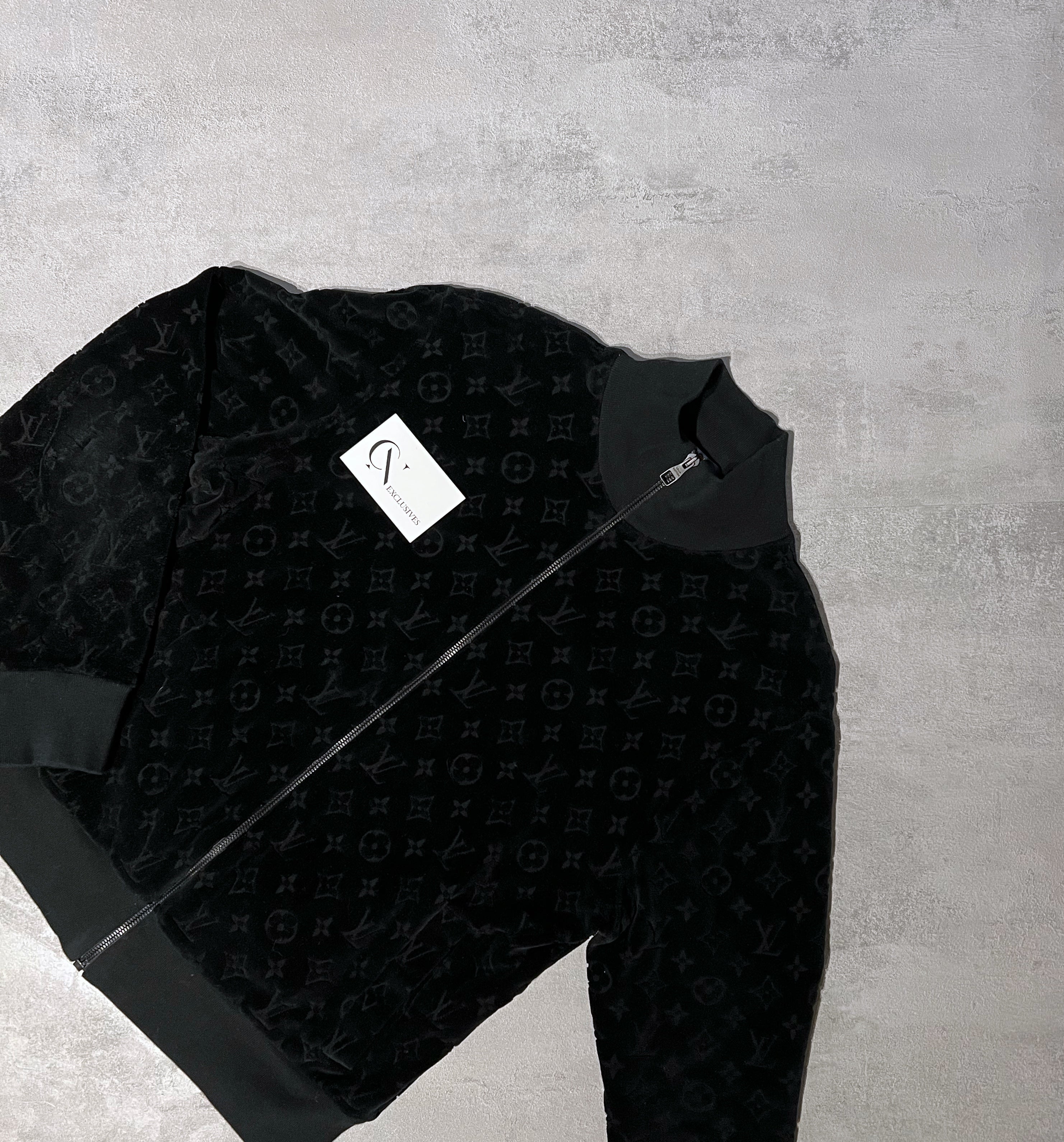 Louis Vuitton Monogram Velvet Zip Jacket – CnExclusives