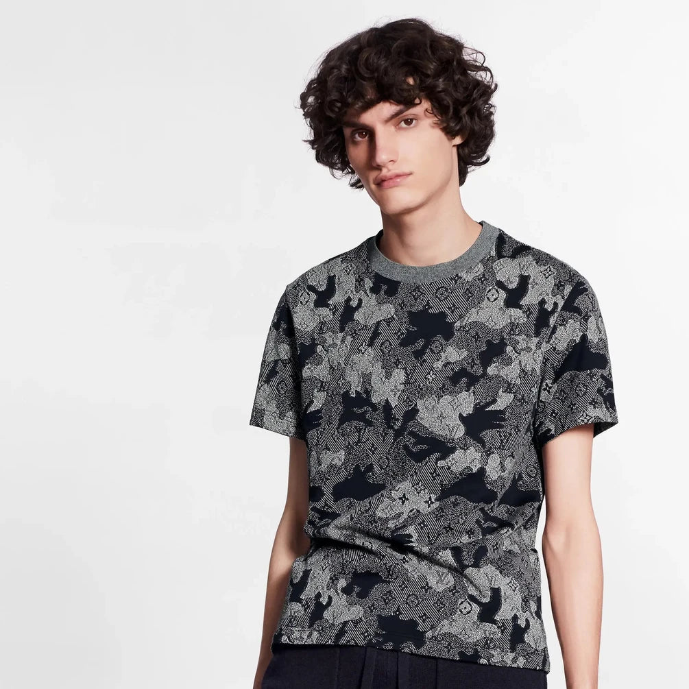 Louis Vuitton Camo Jacquard T-Shirt