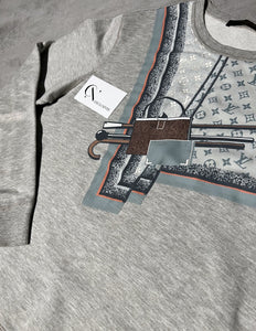 Louis Vuitton Lazer Cut Graphic Sweater