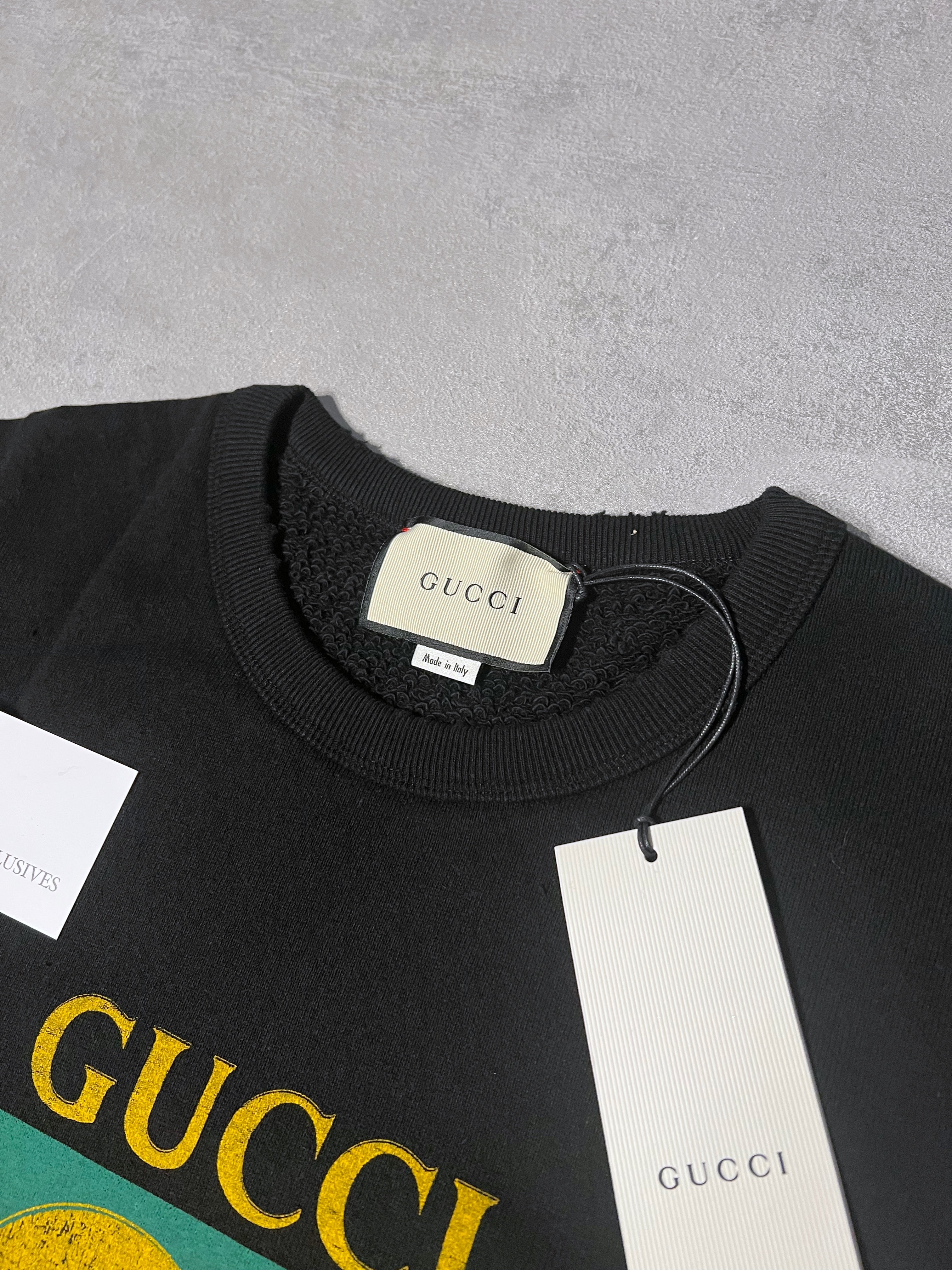 Gucci Distressed Logo Sweater
