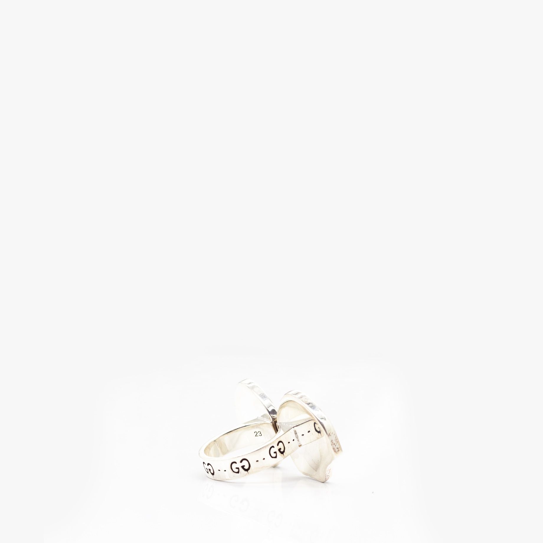 Gucci Double Skull Ring