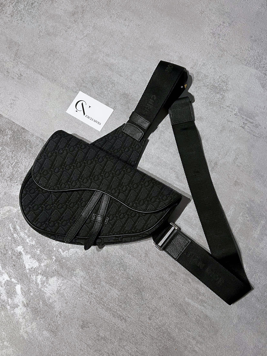 Dior Oblique Jacquard Saddle Bag CnExclusives